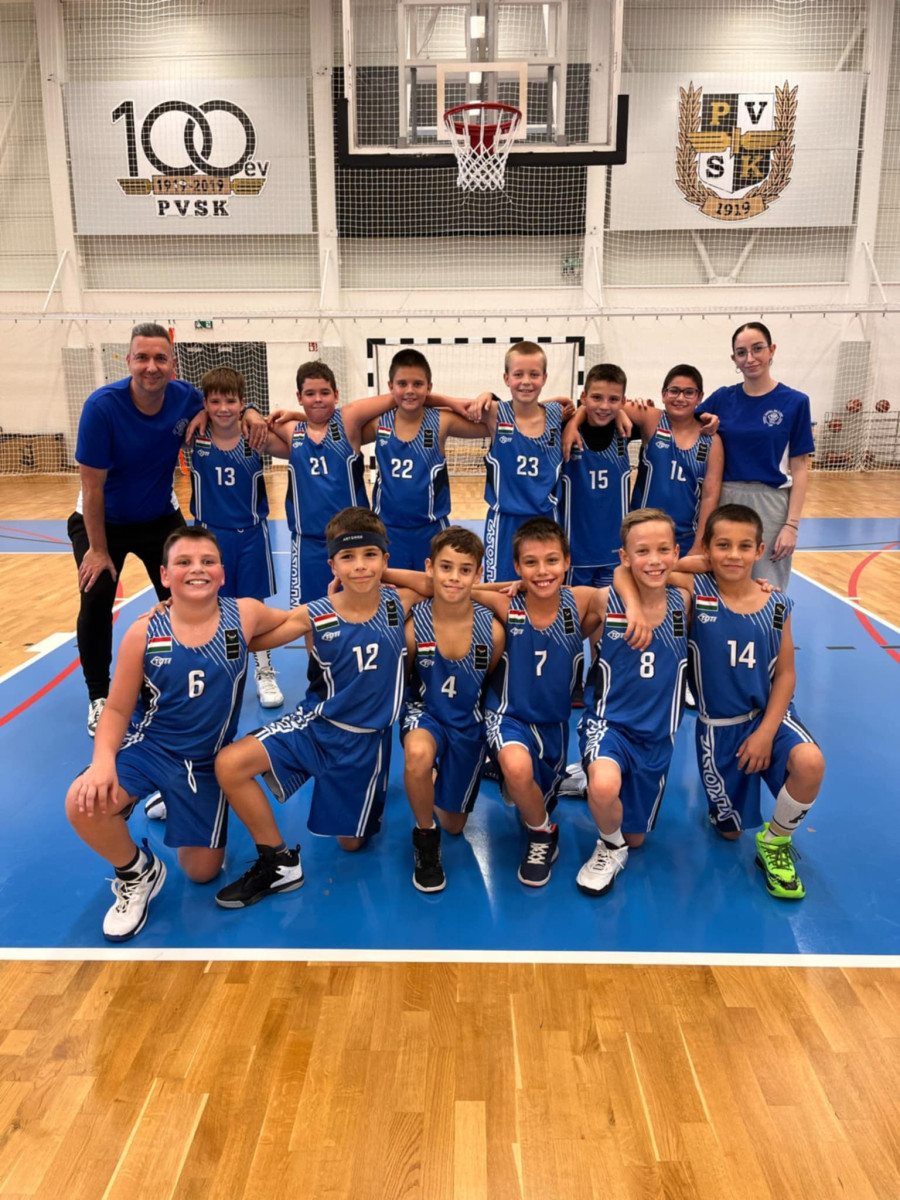 U12B- Gyermek bajnokság alapszakasz, 1. forduló, Pécs